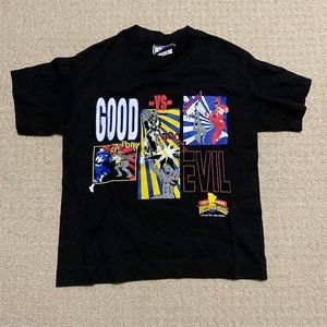 vintage 1994 mighty morphin power rangers tshirt size M (10/12)